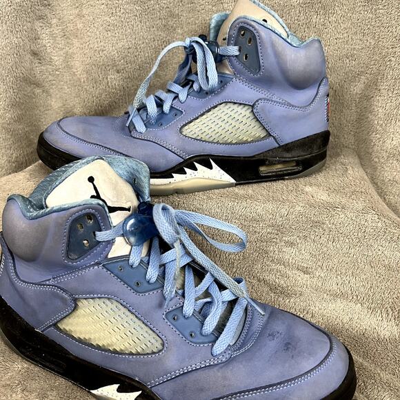 Nike Air Jordan 5 Retro UNC University‎ Blue Sneakers Mens 10.5 main image 16